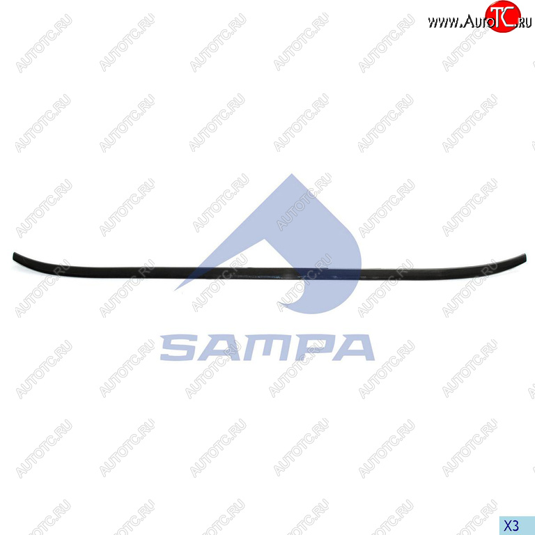 1 339 р. Молдинг VOLVO FH 3 version козырька солнцезащитного SAMPA SAMPA 18300458  с доставкой в г. Воронеж