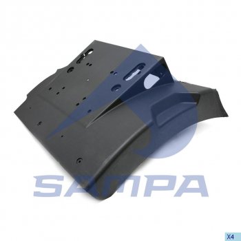 1 399 р. Крыло VOLVO FH,FM,FMX RENAULT заднее задняя часть левая SAMPA SAMPA 18300475  с доставкой в г. Воронеж. Увеличить фотографию 1