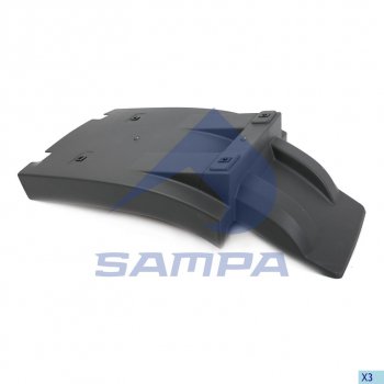 2 999 р. Крыло VOLVO FH 4V переднее задняя часть SAMPA SAMPA 18300514  с доставкой в г. Воронеж. Увеличить фотографию 1