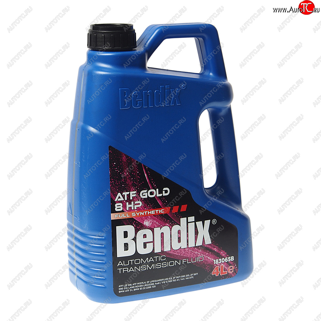 3 479 р. Масло трансмиссионное ATF для АКПП 8HP синт.4л BENDIX BENDIX 183065b  с доставкой в г. Воронеж
