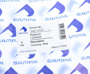 329 р. Накладка SCANIA подножки правая SAMPA SAMPA 18400026  с доставкой в г. Воронеж. Увеличить фотографию 3