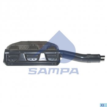 7 549 р. Кронштейн SCANIA крыла заднего левый SAMPA SAMPA 18400061  с доставкой в г. Воронеж. Увеличить фотографию 1