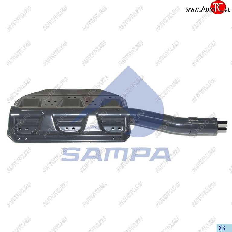 7 549 р. Кронштейн SCANIA крыла заднего левый SAMPA SAMPA 18400061  с доставкой в г. Воронеж