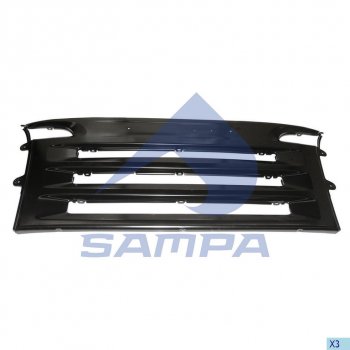 9 899 р. Решетка радиатора SCANIA P,R series верхняя SAMPA SAMPA 18400127 SAMPA 18400127  с доставкой в г. Воронеж. Увеличить фотографию 1