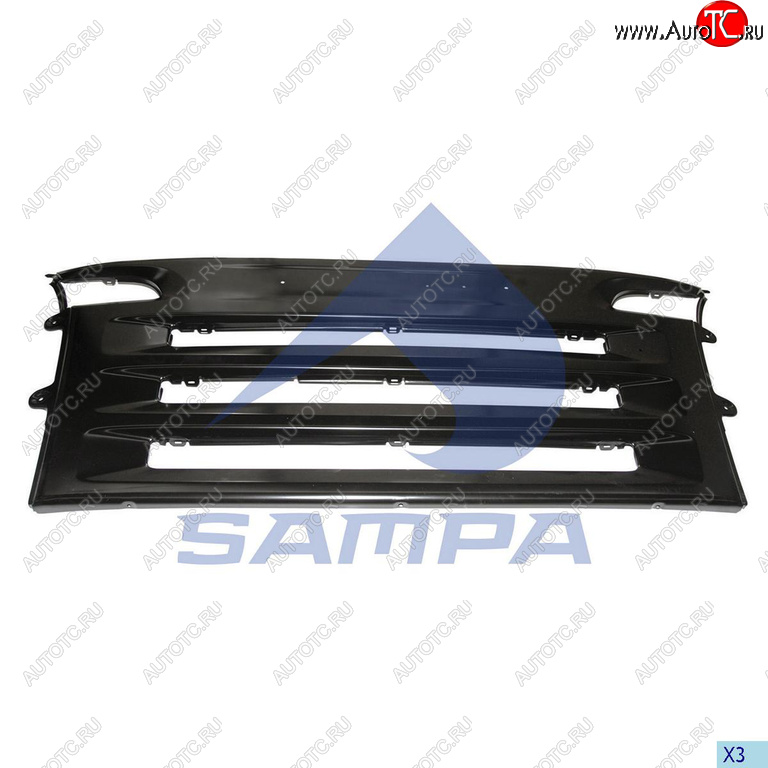 9 899 р. Решетка радиатора SCANIA P,R series верхняя SAMPA SAMPA 18400127 SAMPA 18400127  с доставкой в г. Воронеж