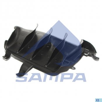 869 р. Дефлектор SCANIA правый внутренний SAMPA SAMPA 18400155  с доставкой в г. Воронеж. Увеличить фотографию 1