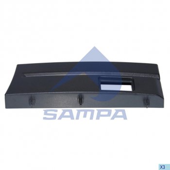 1 459 р. Накладка SCANIA P,R series подножки левая SAMPA SAMPA 18400177  с доставкой в г. Воронеж. Увеличить фотографию 1