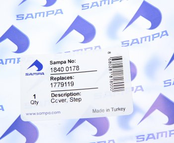959 р. Накладка SCANIA подножки правая SAMPA SAMPA 18400178  с доставкой в г. Воронеж. Увеличить фотографию 3