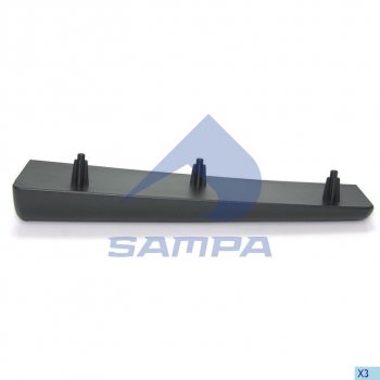519 р. Накладка подножки SCANIA правая SAMPA SAMPA 18400180  с доставкой в г. Воронеж. Увеличить фотографию 1