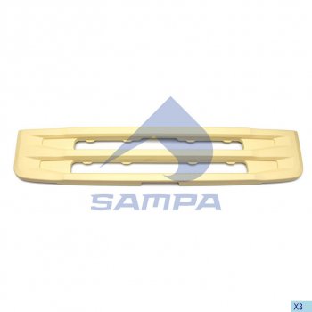 9 499 р. Решетка радиатора SCANIA 6 series,P (h=33см) SAMPA SAMPA 18400281  с доставкой в г. Воронеж. Увеличить фотографию 1