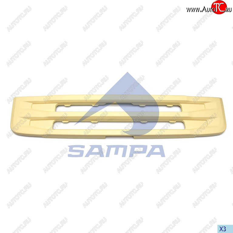 9 499 р. Решетка радиатора SCANIA 6 series,P (h=33см) SAMPA SAMPA 18400281  с доставкой в г. Воронеж