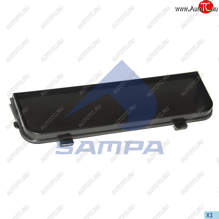 599 р. Заглушка SCANIA солнцезащитного козырька SAMPA SAMPA 18400302  с доставкой в г. Воронеж