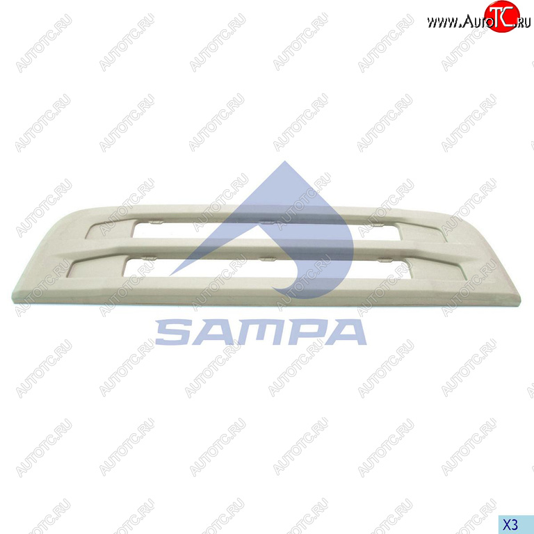 8 999 р. Решетка радиатора SCANIA 6 series,R (h=38см) SAMPA SAMPA 18400318  с доставкой в г. Воронеж