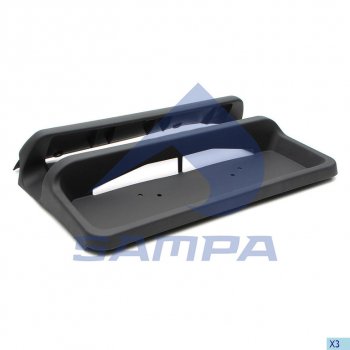 1 599 р. Накладка SCANIA 4,5 series крыла заднего правая (под фонарь) SAMPA SAMPA 18400329  с доставкой в г. Воронеж. Увеличить фотографию 1