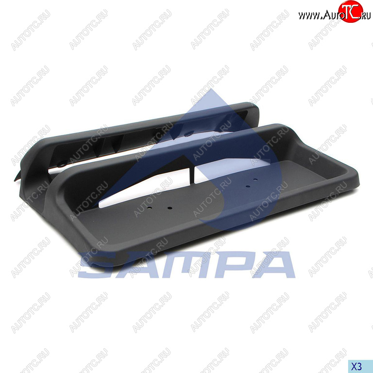 1 599 р. Накладка SCANIA 4,5 series крыла заднего правая (под фонарь) SAMPA SAMPA 18400329  с доставкой в г. Воронеж
