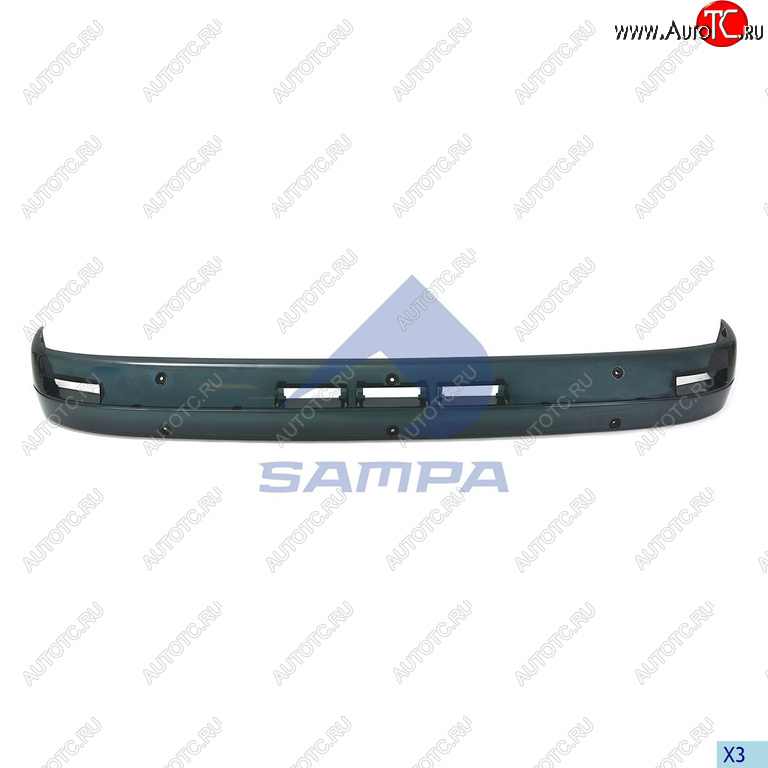 5 649 р. Козырек SCANIA 4 series солнцезащитный SAMPA SAMPA 18400406  с доставкой в г. Воронеж