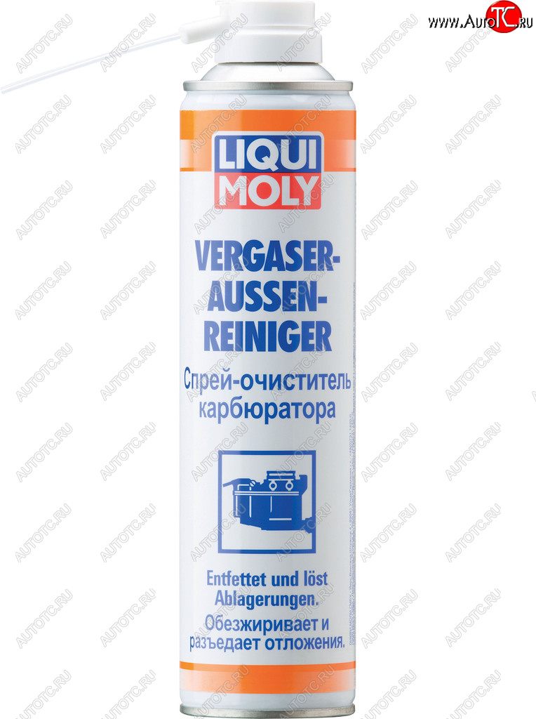 1 159 р. Очиститель карбюратора аэрозоль 400мл LIQUI MOLY LIQUI MOLY 1844  с доставкой в г. Воронеж