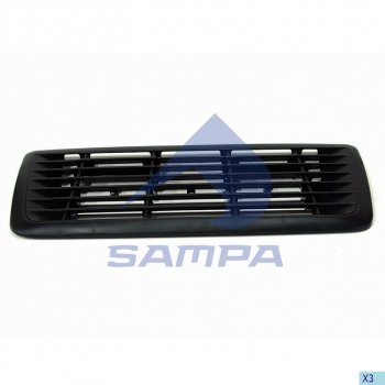 5 449 р. Решетка радиатора DAF LF45,95XF,85CF series нижняя SAMPA SAMPA 18500002  с доставкой в г. Воронеж. Увеличить фотографию 1