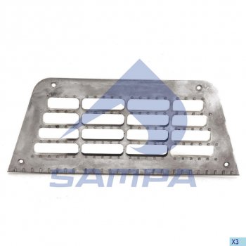 1 199 р. Накладка подножки DAF 95XF верхняя SAMPA SAMPA 18500012  с доставкой в г. Воронеж. Увеличить фотографию 1