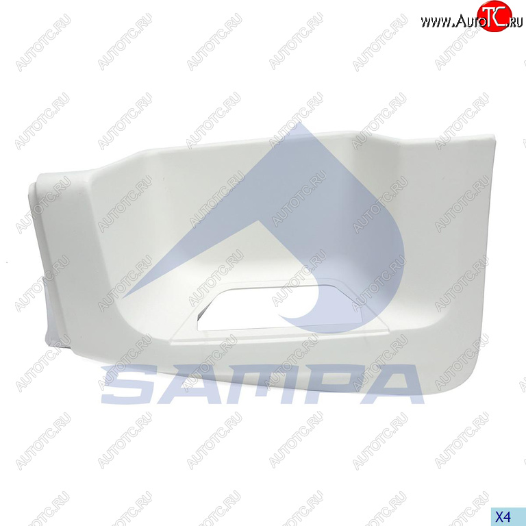 1 099 р. Подножка DAF XF 95 нижняя левая SAMPA SAMPA 18500014  с доставкой в г. Воронеж