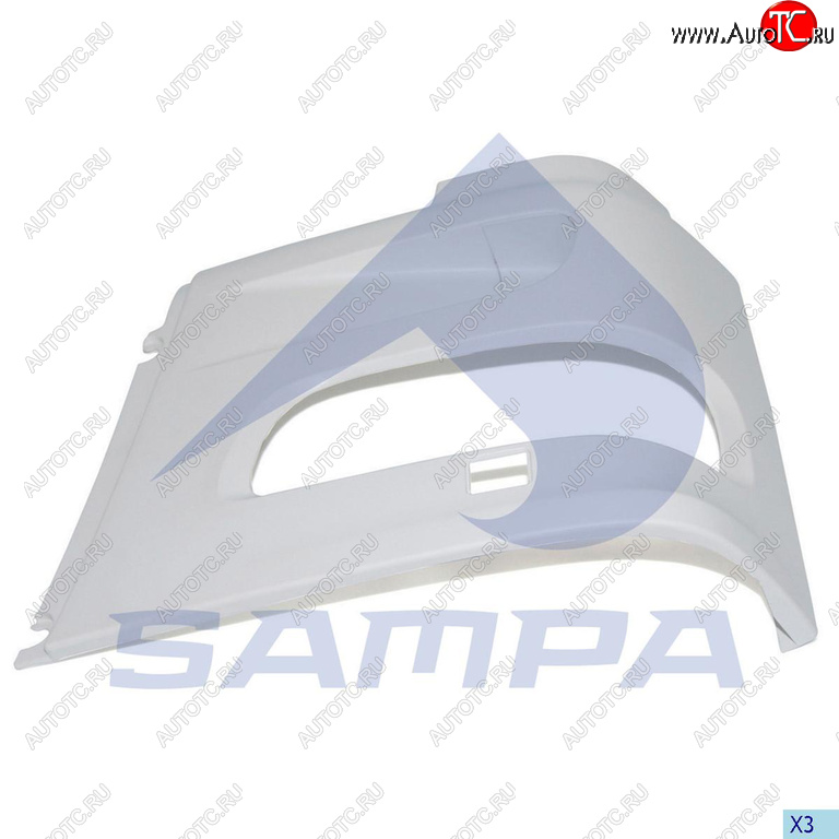 3 699 р. Облицовка DAF F95,105XF фары левой SAMPA SAMPA 18500083  с доставкой в г. Воронеж