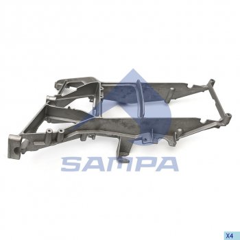 6 999 р. Кронштейн DAF F95,105XF крепления фары правой SAMPA SAMPA 18500093  с доставкой в г. Воронеж. Увеличить фотографию 1