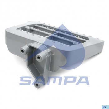 1 349 р. Подножка DAF CF,LF55,65,75,85 левая SAMPA SAMPA 18500123  с доставкой в г. Воронеж. Увеличить фотографию 1