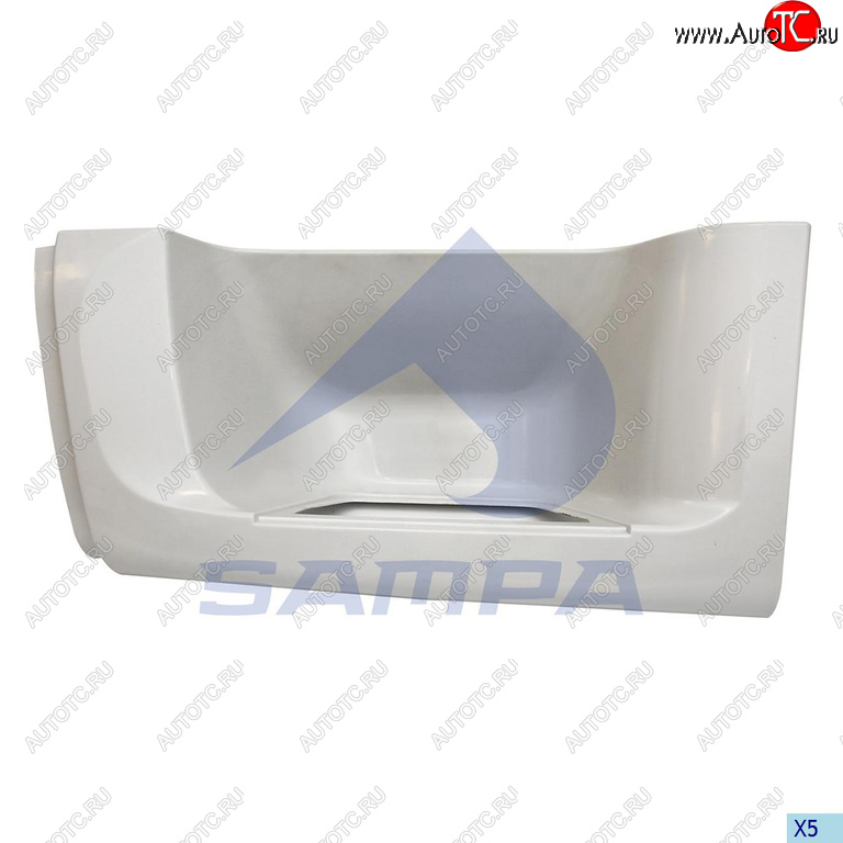 1 229 р. Подножка DAF XF95,105 левая SAMPA SAMPA 18500133  с доставкой в г. Воронеж