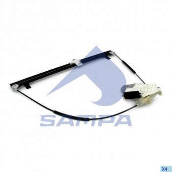 10 999 р. Стеклоподъемник DAF двери правый электрический в сборе SAMPA SAMPA 18500238  с доставкой в г. Воронеж. Увеличить фотографию 1