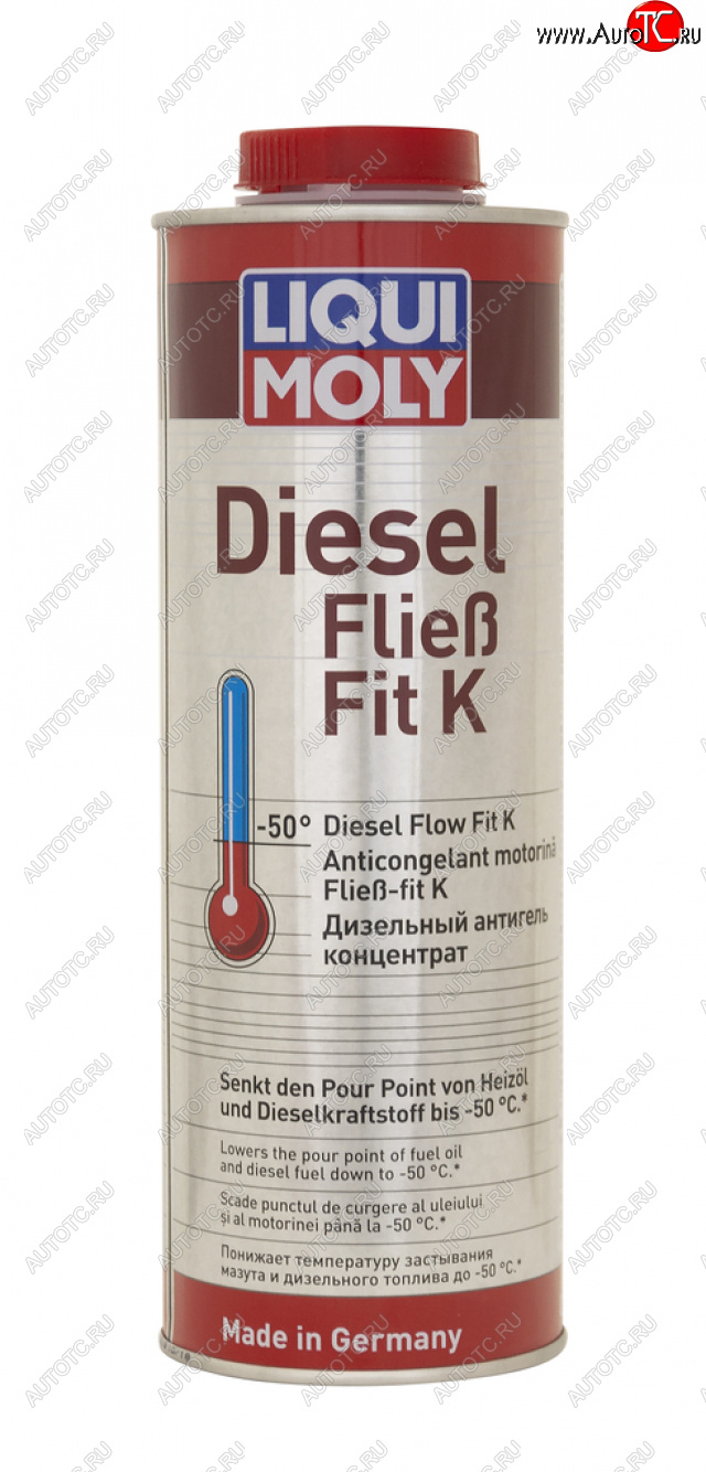 2 889 р. Антигель дизельного топлива 1л концентрат 1:1000 -31С LIQUI MOLY LIQUI MOLY 1878  с доставкой в г. Воронеж