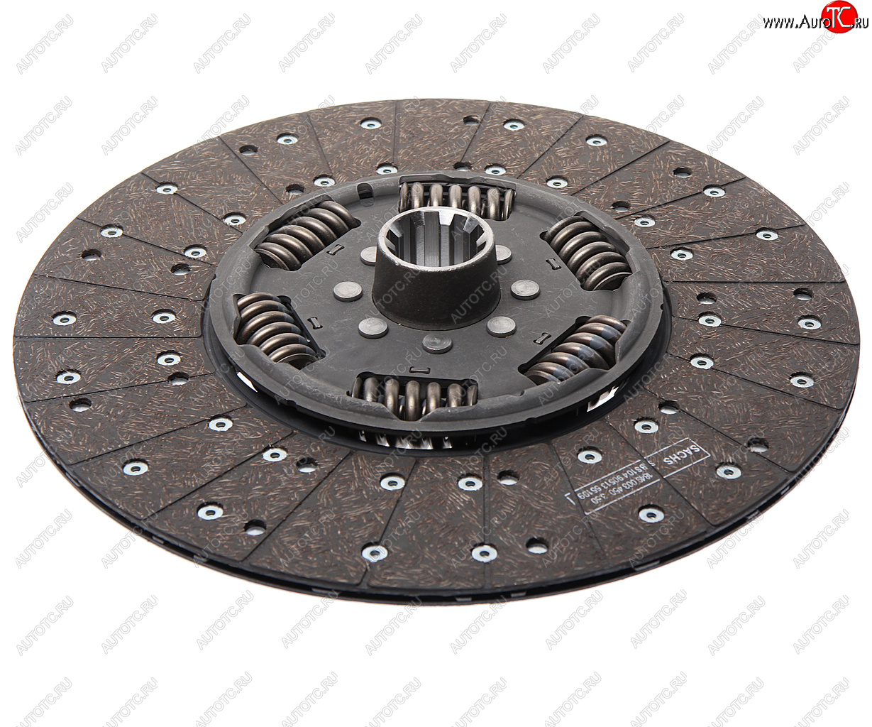 40 399 р. Диск сцепления КАМАЗ-ЕВРО (КПП-ZF) MFZ-430 SACHS SACHS 1878000205  с доставкой в г. Воронеж