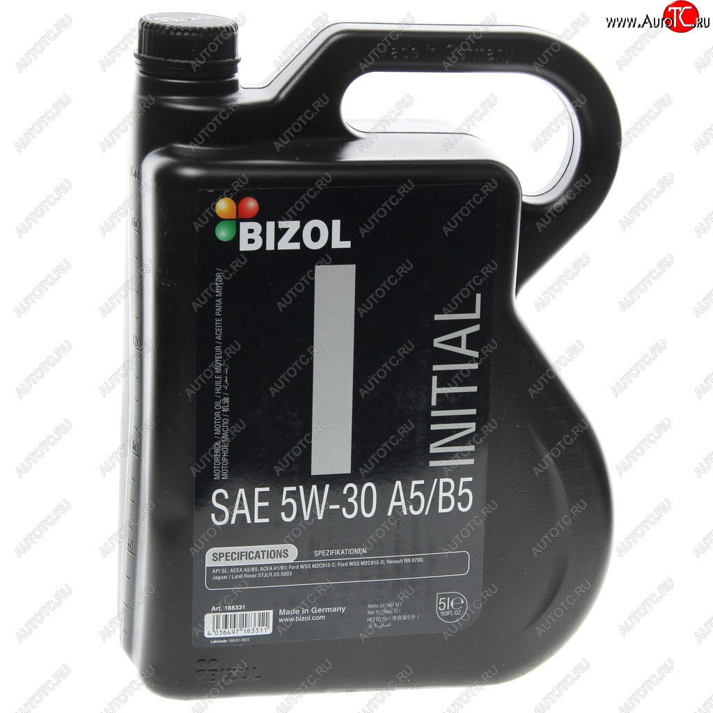 5 349 р. Масло моторное INITIAL HC 5W30 синт.5л BIZOL BIZOL 188331  с доставкой в г. Воронеж