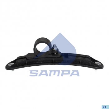 329 р. Крепление брызговика грузовое универсальное d=42мм (пластик) SAMPA SAMPA 18950020  с доставкой в г. Воронеж. Увеличить фотографию 1