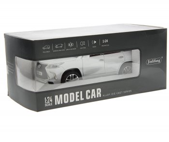 3 279 р. Модель автомобиля LEXUS LX570 1:24 (свет, звук) металлическая NO NAME 1901 (lx 570) NO NAME 1901 (lx 570)  с доставкой в г. Воронеж. Увеличить фотографию 3