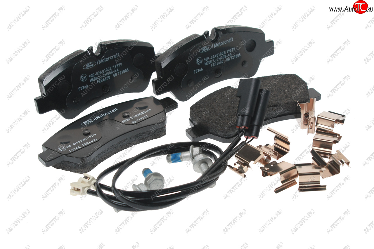 5 599 р. Колодки тормозные задние FORD Ford Transit цельнометаллический фургон (2014-2022)  с доставкой в г. Воронеж