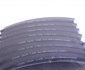 7 999 р. Накладка тормозной колодки MAN MERCEDES (410x223) 1-й рем. 64 отв. 8x18  93059 (8шт.) TEXTAR TEXTAR 1949604  с доставкой в г. Воронеж. Увеличить фотографию 2
