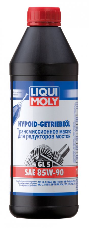 1 439 р. Масло трансмиссионное HYPOID-GETRIEBEOIL 85W90 GL-5 1л LIQUI MOLY LIQUI MOLY 1956 LIQUI MOLY 1956  с доставкой в г. Воронеж. Увеличить фотографию 1