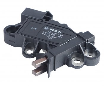7 999 р. Реле регулятор VOLVO XC60 напряжения генератора BOSCH BOSCH 1986ae0051 BOSCH 1986ae0051  с доставкой в г. Воронеж. Увеличить фотографию 1