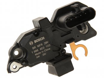 2 979 р. Реле регулятор напряжения генератора BOSCH BOSCH 1986ae0100  с доставкой в г. Воронеж. Увеличить фотографию 1