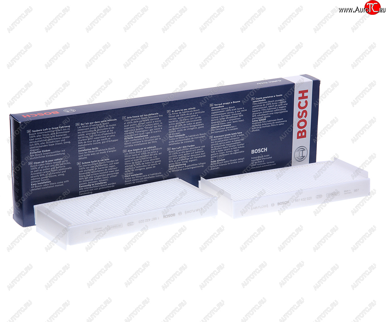 1 069 р. Фильтр воздушный салона MERCEDES E (W210) BOSCH BOSCH 1987432020 BOSCH 1987432020  с доставкой в г. Воронеж
