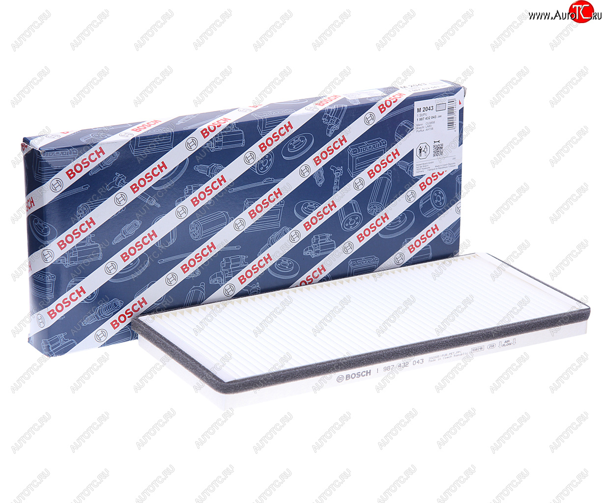 1 189 р. Фильтр воздушный салона MERCEDES Sprinter (95-06) BOSCH BOSCH 1987432043 BOSCH 1987432043  с доставкой в г. Воронеж