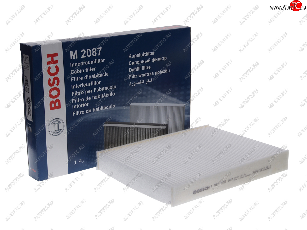 879 р. Фильтр воздушный салона FORD Fiesta (01-) BOSCH BOSCH 1987432087  с доставкой в г. Воронеж