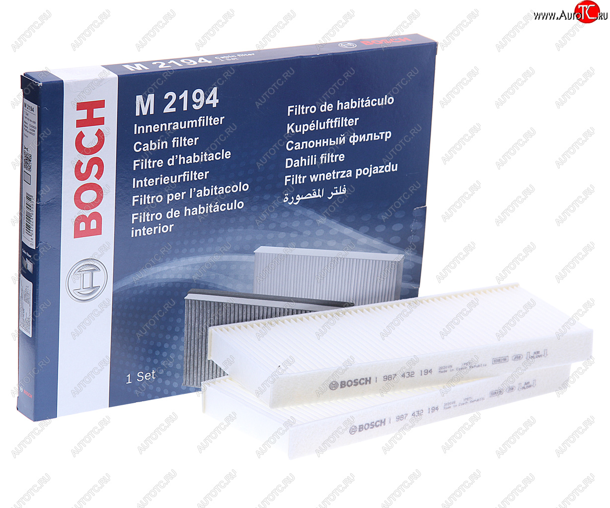 1 139 р. Фильтр воздушный салона NISSAN Navara (D40),Pathfinder (R51) (05-) BOSCH BOSCH 1987432194  с доставкой в г. Воронеж