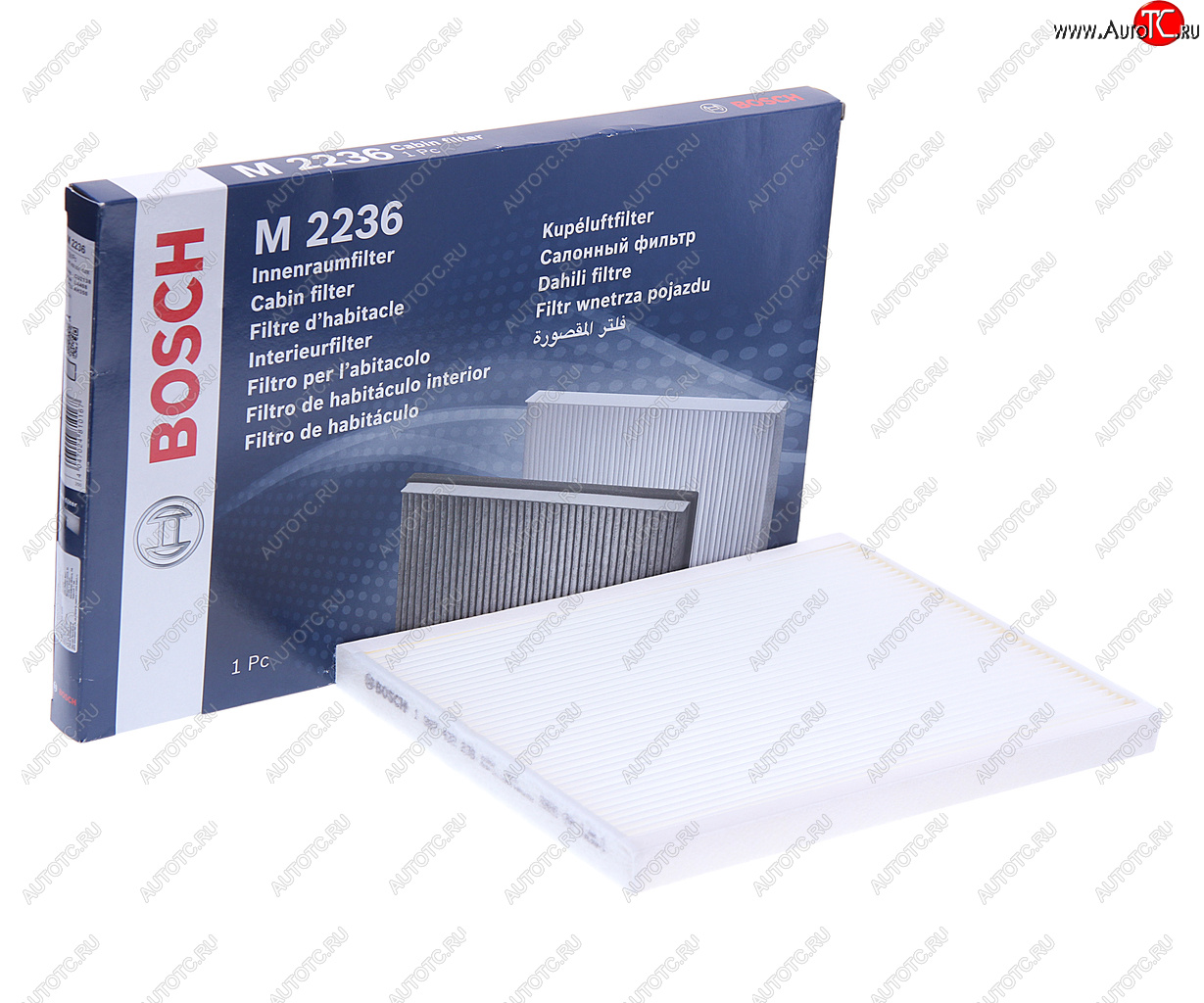 849 р. Фильтр воздушный салона SUZUKI Grand Vitara (05-) BOSCH BOSCH 1987432236  с доставкой в г. Воронеж