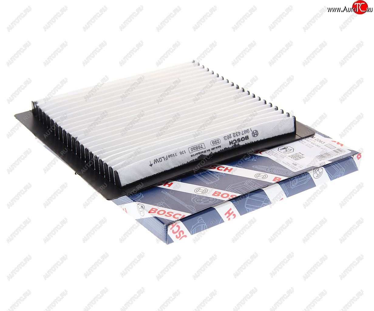 589 р. Фильтр воздушный салона TOYOTA Highlander (03-) LEXUS GS,IS,RX (97-) BOSCH BOSCH 1987432263 BOSCH 1987432263  с доставкой в г. Воронеж