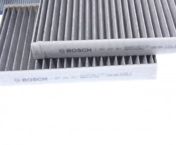 2 399 р. Фильтр воздушный салона BMW 5 (E39) угольный BOSCH BOSCH 1987432361  с доставкой в г. Воронеж. Увеличить фотографию 2