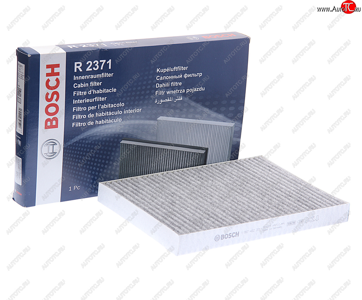 1 569 р. Фильтр воздушный салона AUDI A4 (01-04),A6 (97-05) SEAT Exeo (09-) BOSCH BOSCH 1987432371  с доставкой в г. Воронеж