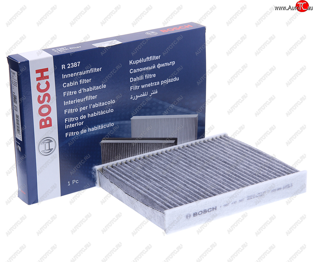 1 149 р. Фильтр воздушный салона FORD Fusion,Fiesta угольный BOSCH BOSCH 1987432387  с доставкой в г. Воронеж