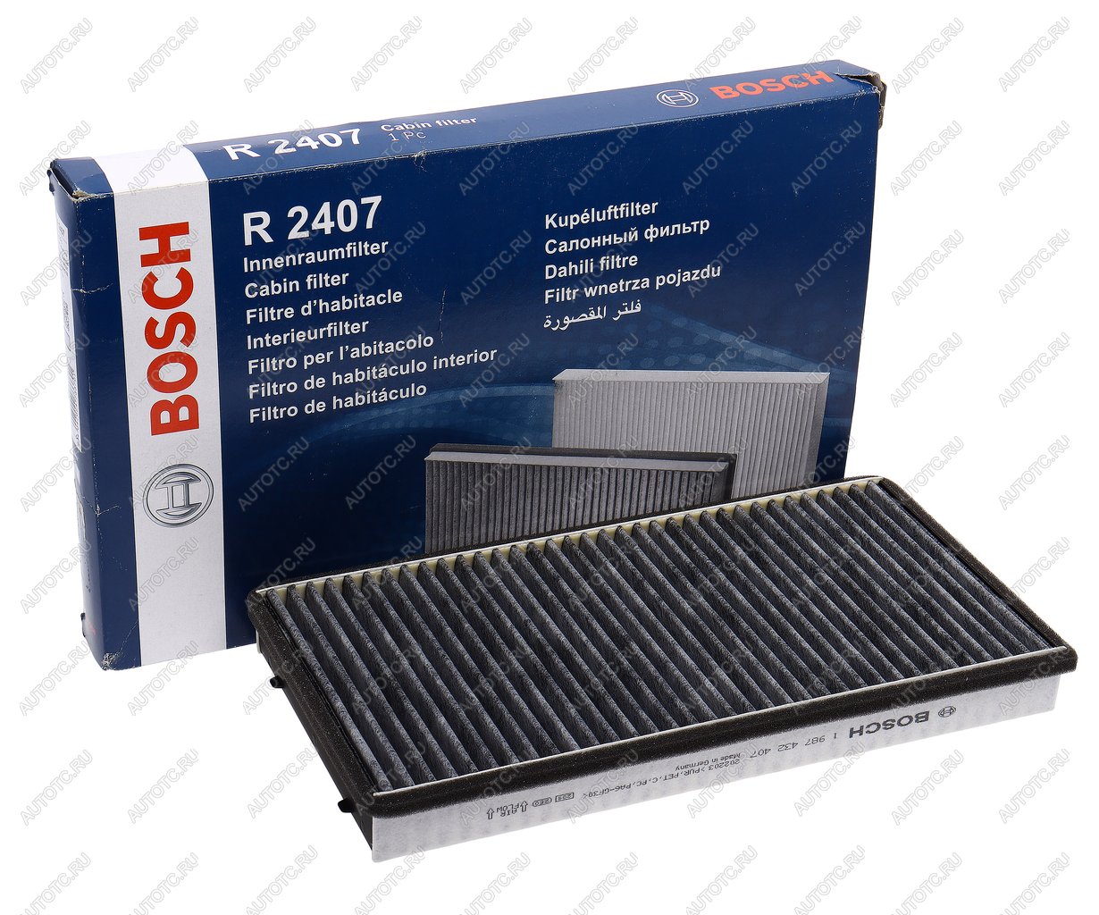 2 599 р. Фильтр воздушный салона PORSHE 911 Carrera (05-) угольный BOSCH BOSCH 1987432407 BOSCH 1987432407  с доставкой в г. Воронеж