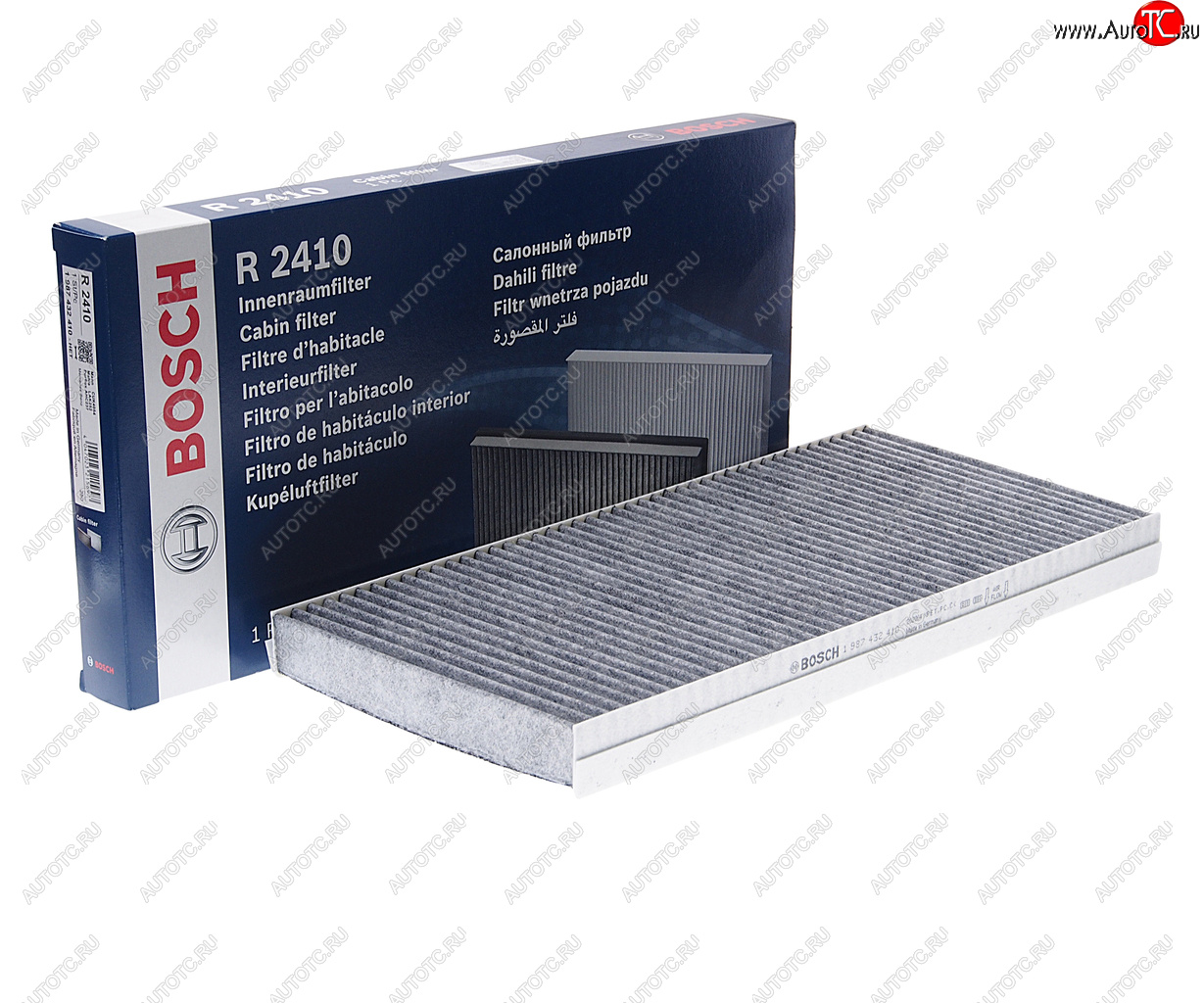 1 089 р. Фильтр воздушный салона MERCEDES A (W169),B (W245) угольный BOSCH BOSCH 1987432410  с доставкой в г. Воронеж